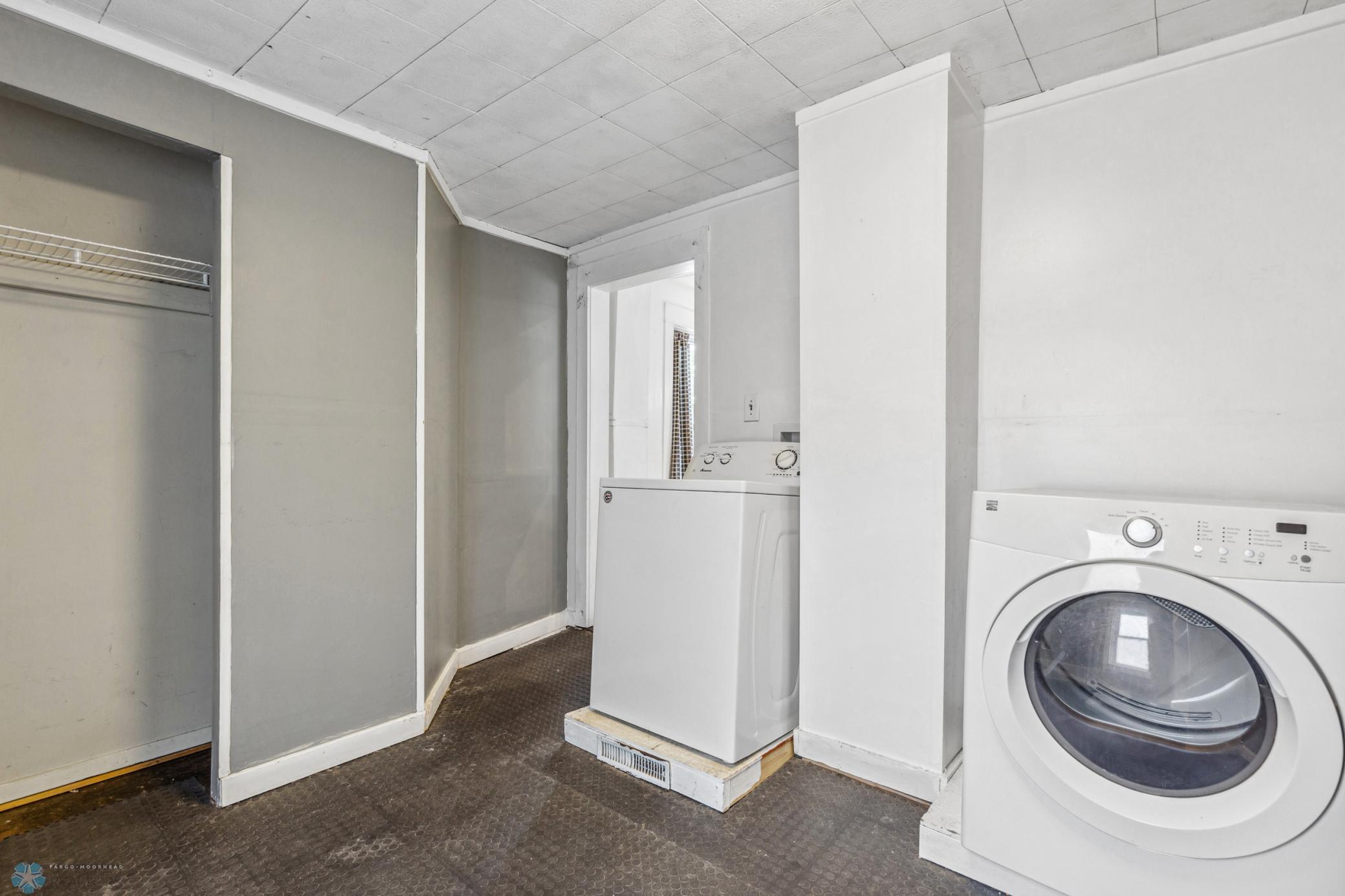 Laundry or bedroom if laundry moved to basement.