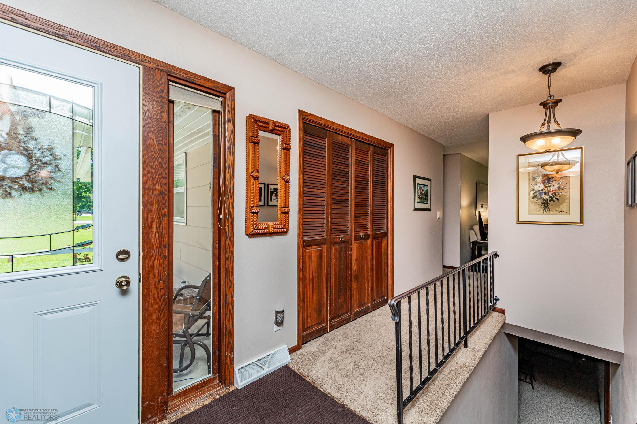 Front entry hallway
