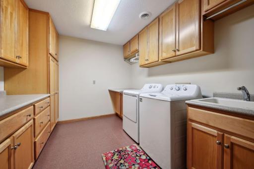 Lower level laundry room - more storage!!