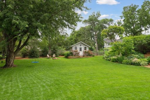 Plenty of room to play, entertain, add a pool...