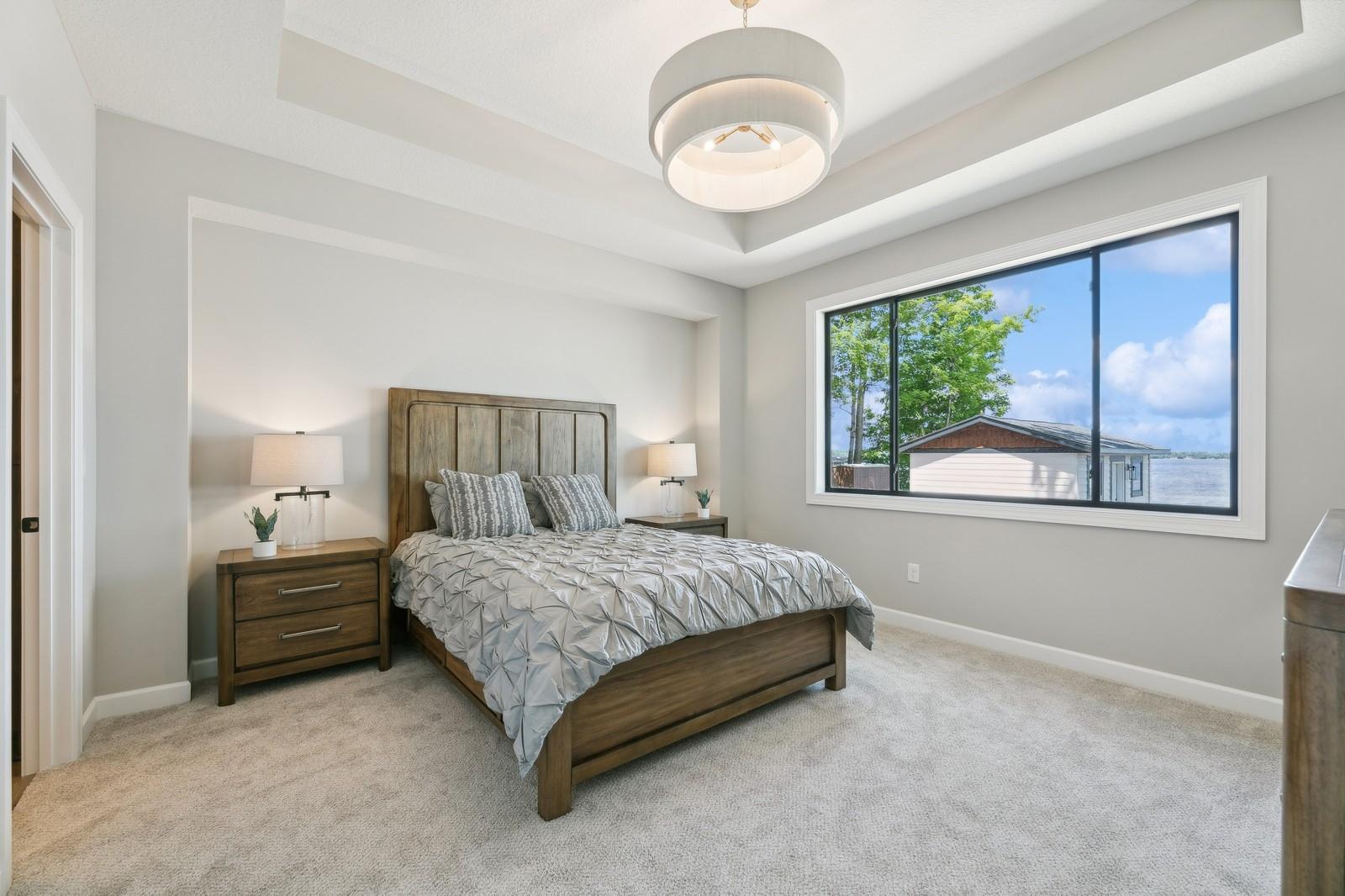 Main floor master bedroom