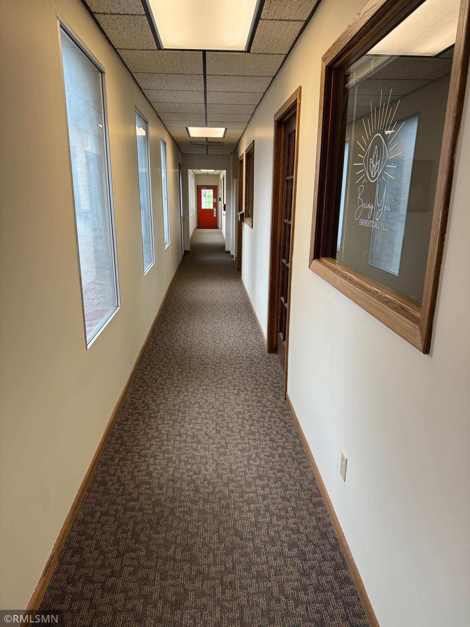 Main entrance/exit to building.