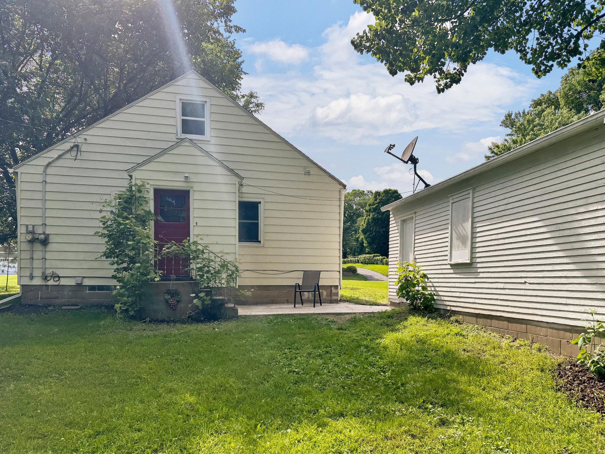 Back of Home and Garage