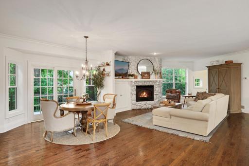 There is plenty of room to move in this main floor space.