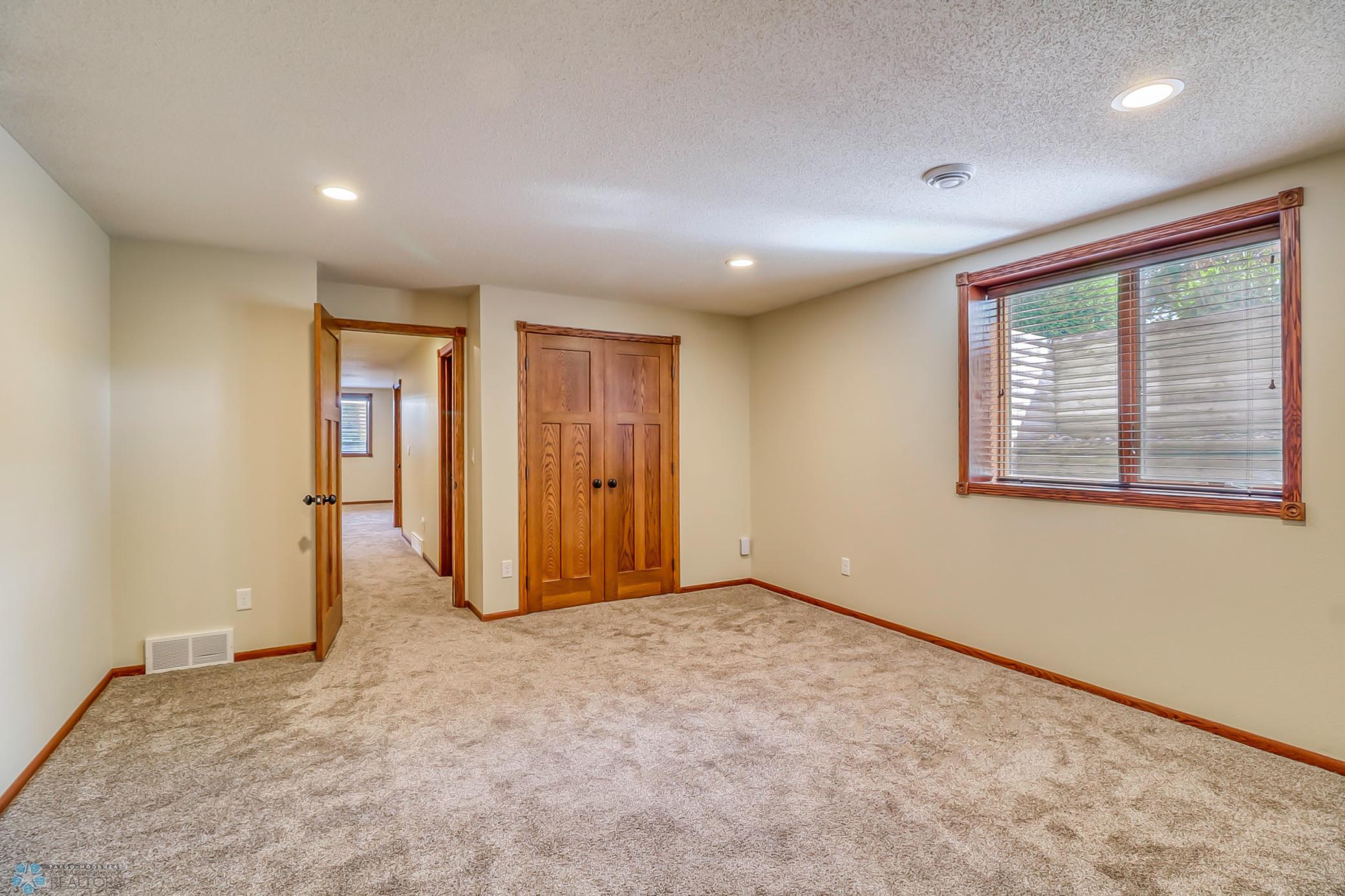 Basement bedroom