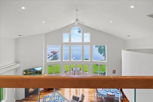 More of those amazing lake views from the second floor!