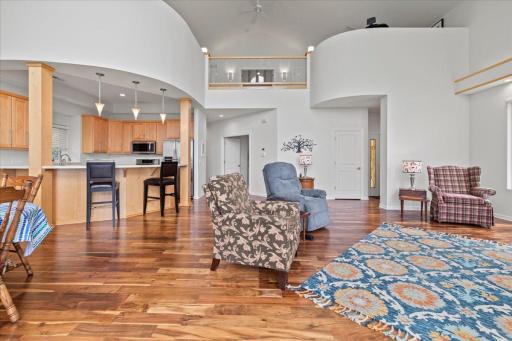 Open all the way up the 2 stories for more natural light than you can imagine!