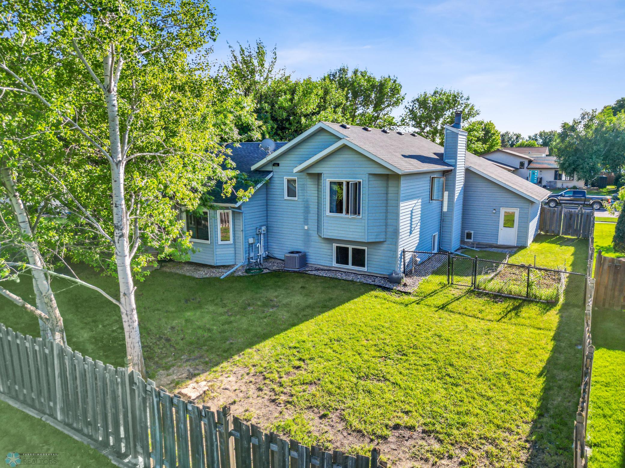 Fully Fenced Back Yard