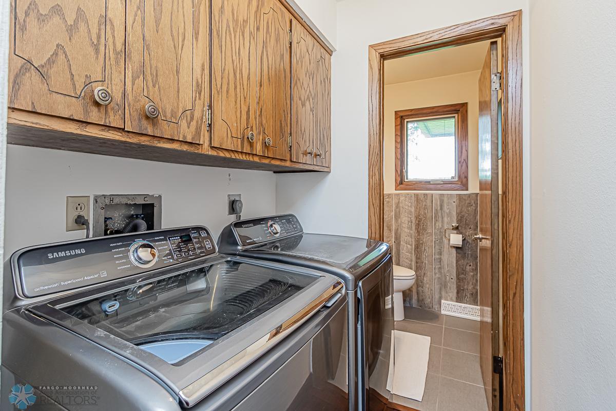 Main level laundry