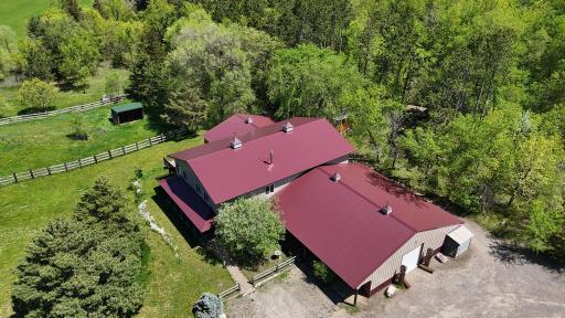 Main Barn with 12 Stalls, Heated office area and second floor 2br guest apartment