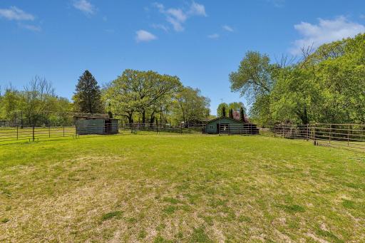 original building with stables close to house