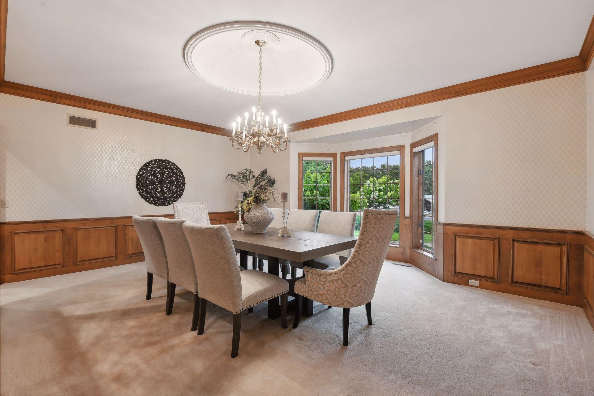 Elegant formal dining room