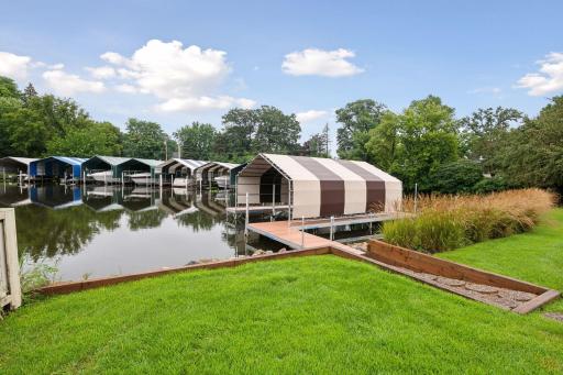 Your own dock on Carman Bay.