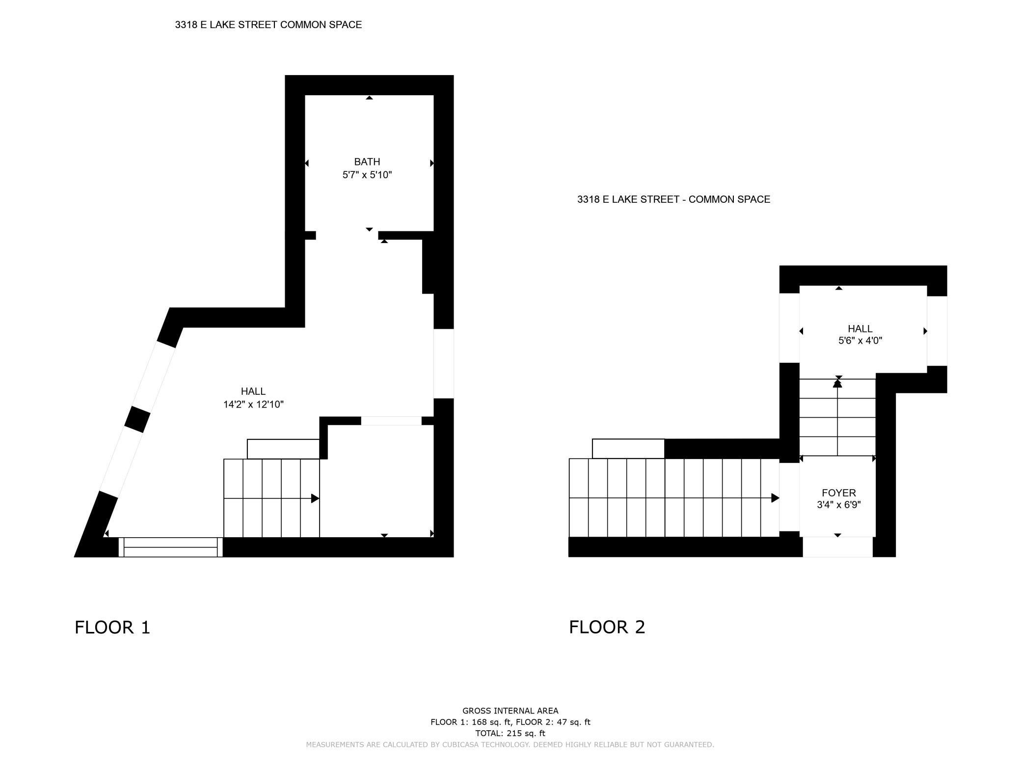 3318 east lake street - common space