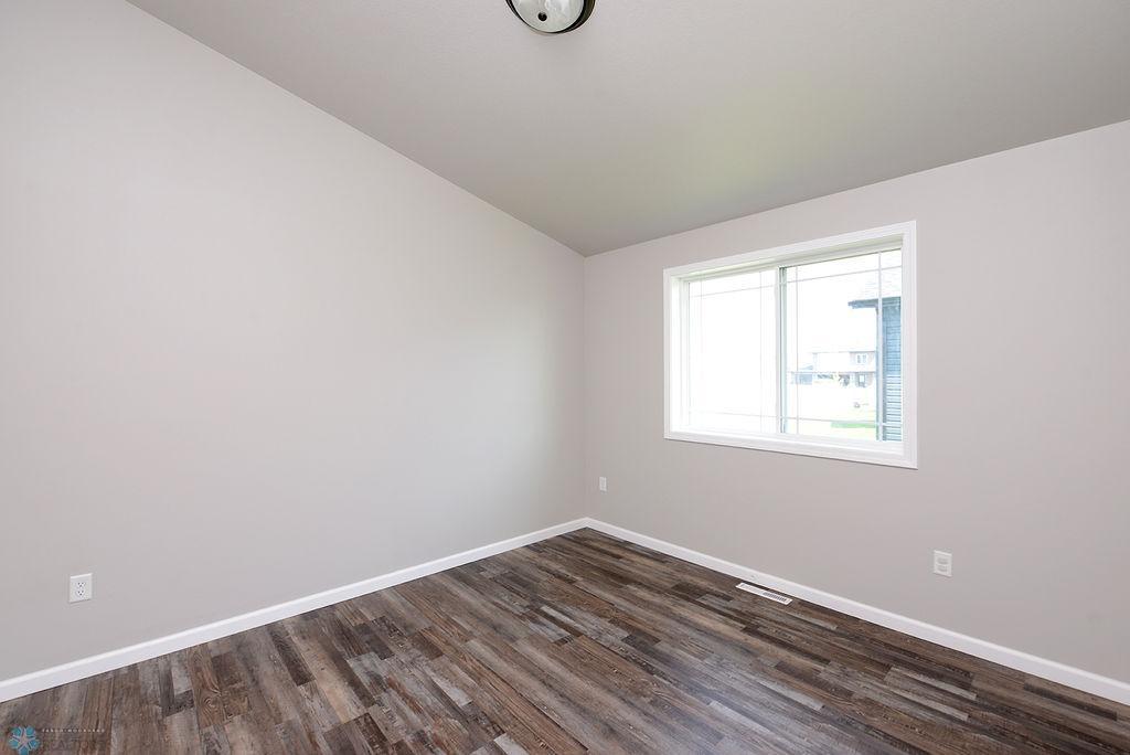 Primary bedroom with walk in closet