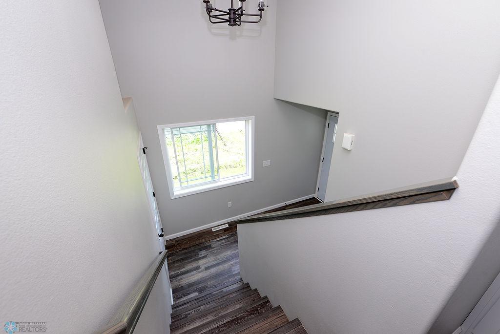 Foyer window adds lots of natural light