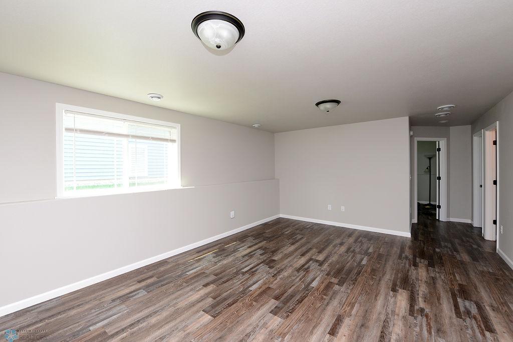 Large window in family room adds great natural light