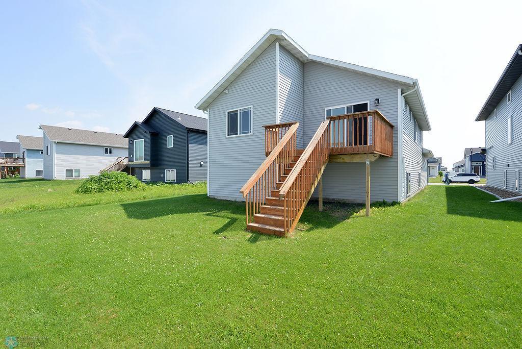 Wood deck