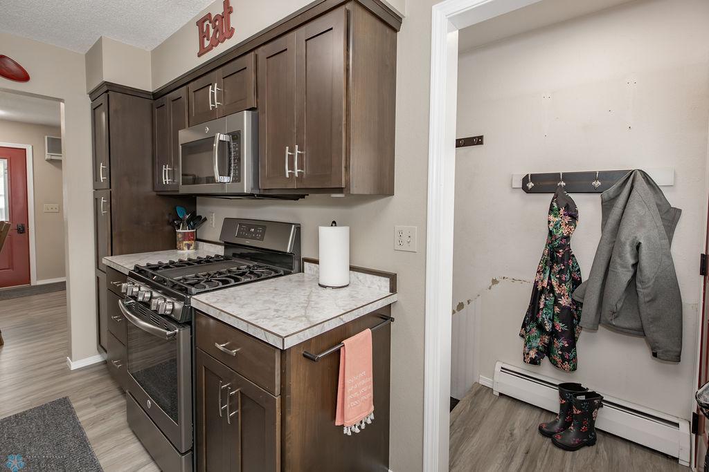 Kitchen into Back Entry