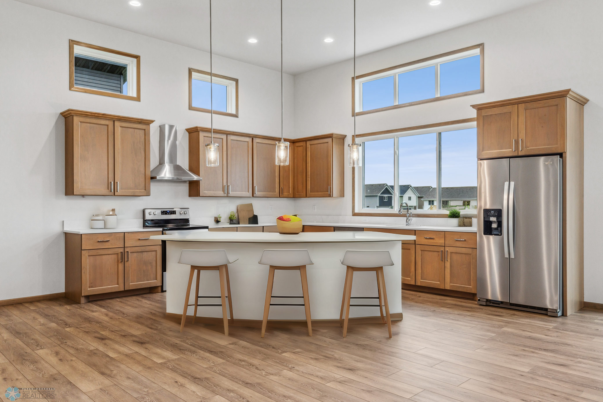 Virtually Staged Kitchen