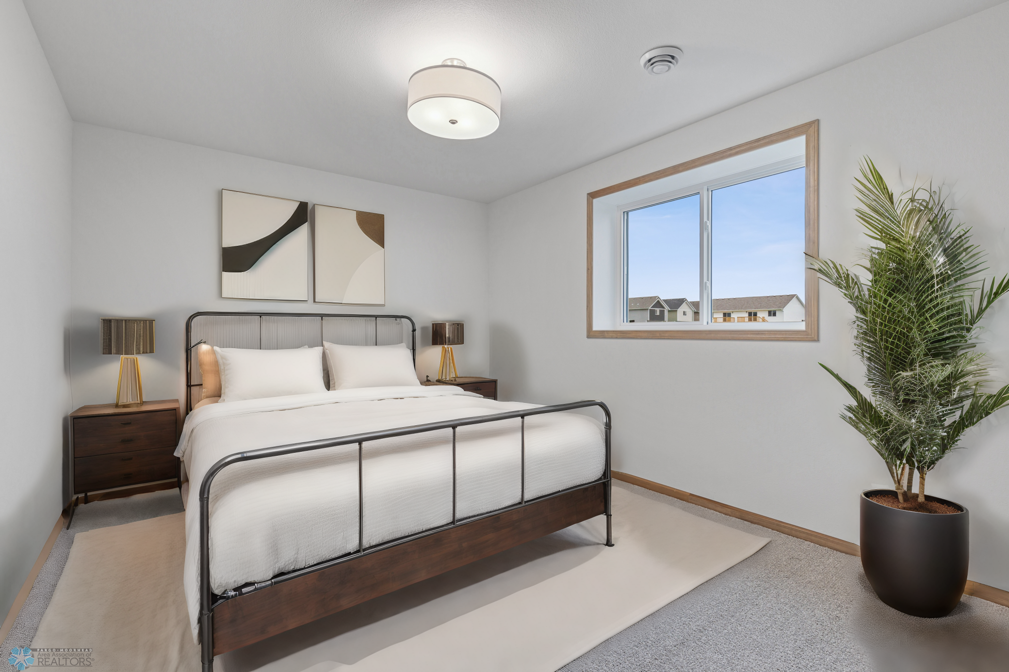 Virtually Staged Bedroom 3