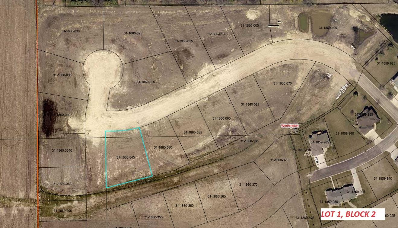 Property photo for Lot 1 Block 2 Sterling Avenue, Worthington, MN 56187