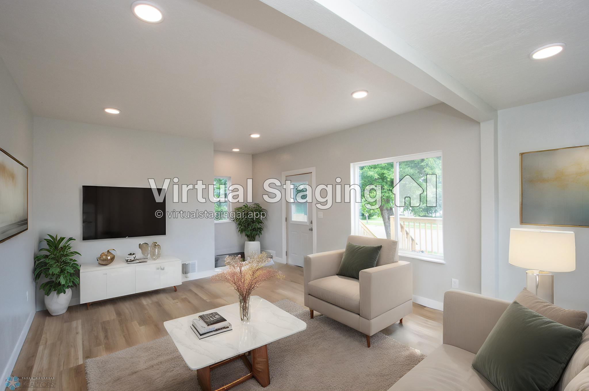 Virtual Staging Living Room