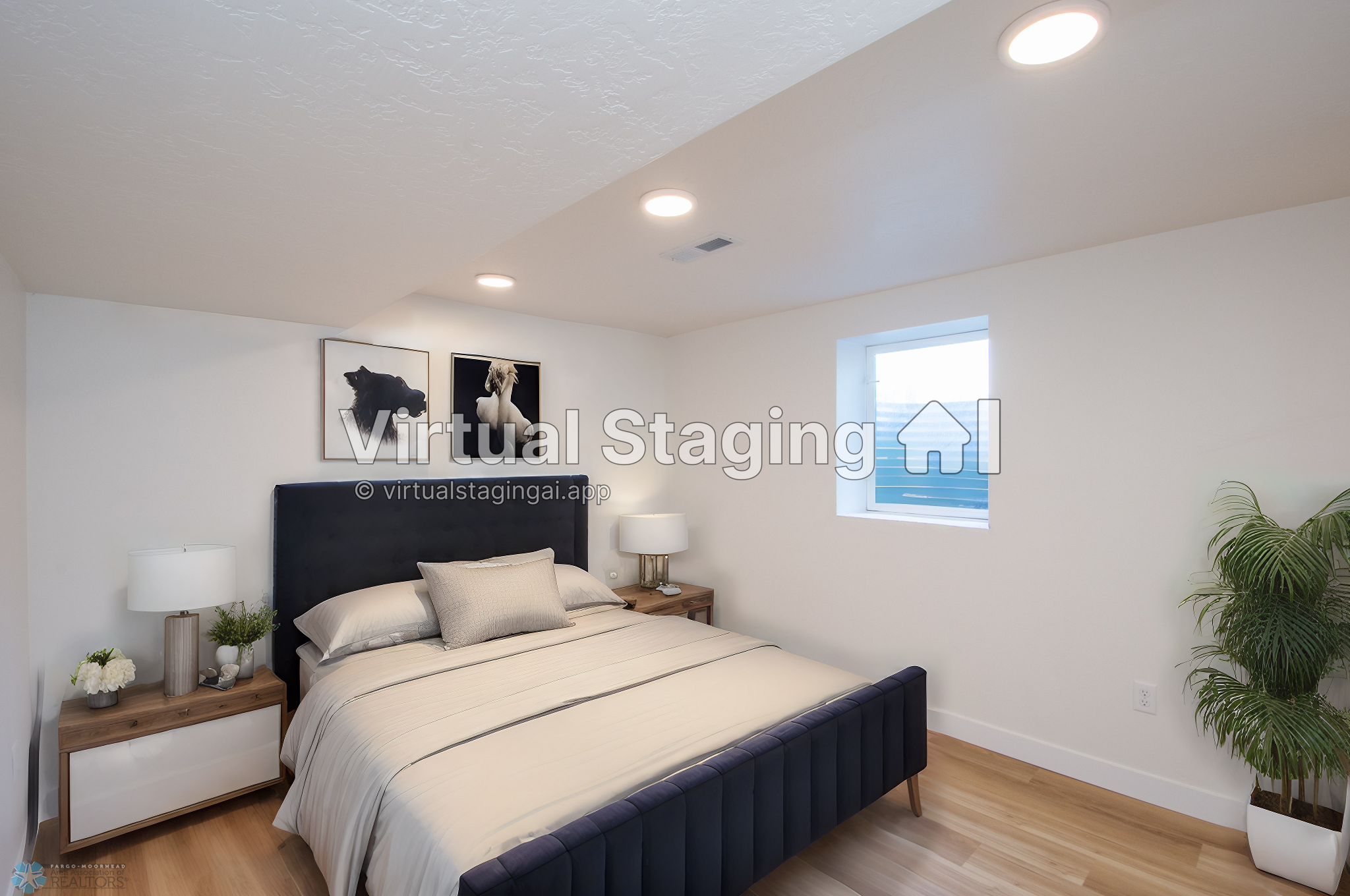 Virtual Staging Bedroom 4