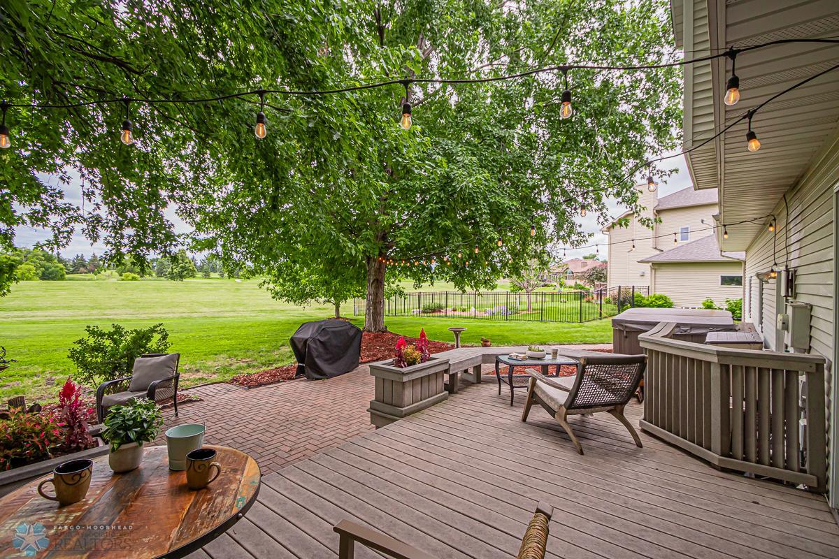 Lots of shade on the deck and patio