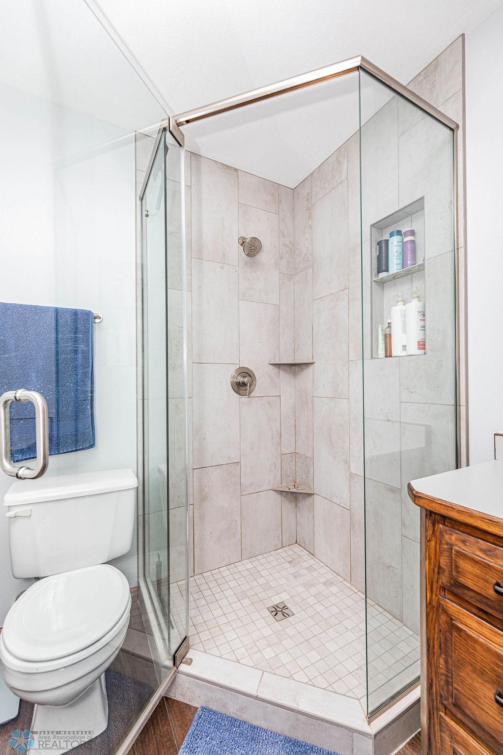 Primary Tiled Shower
