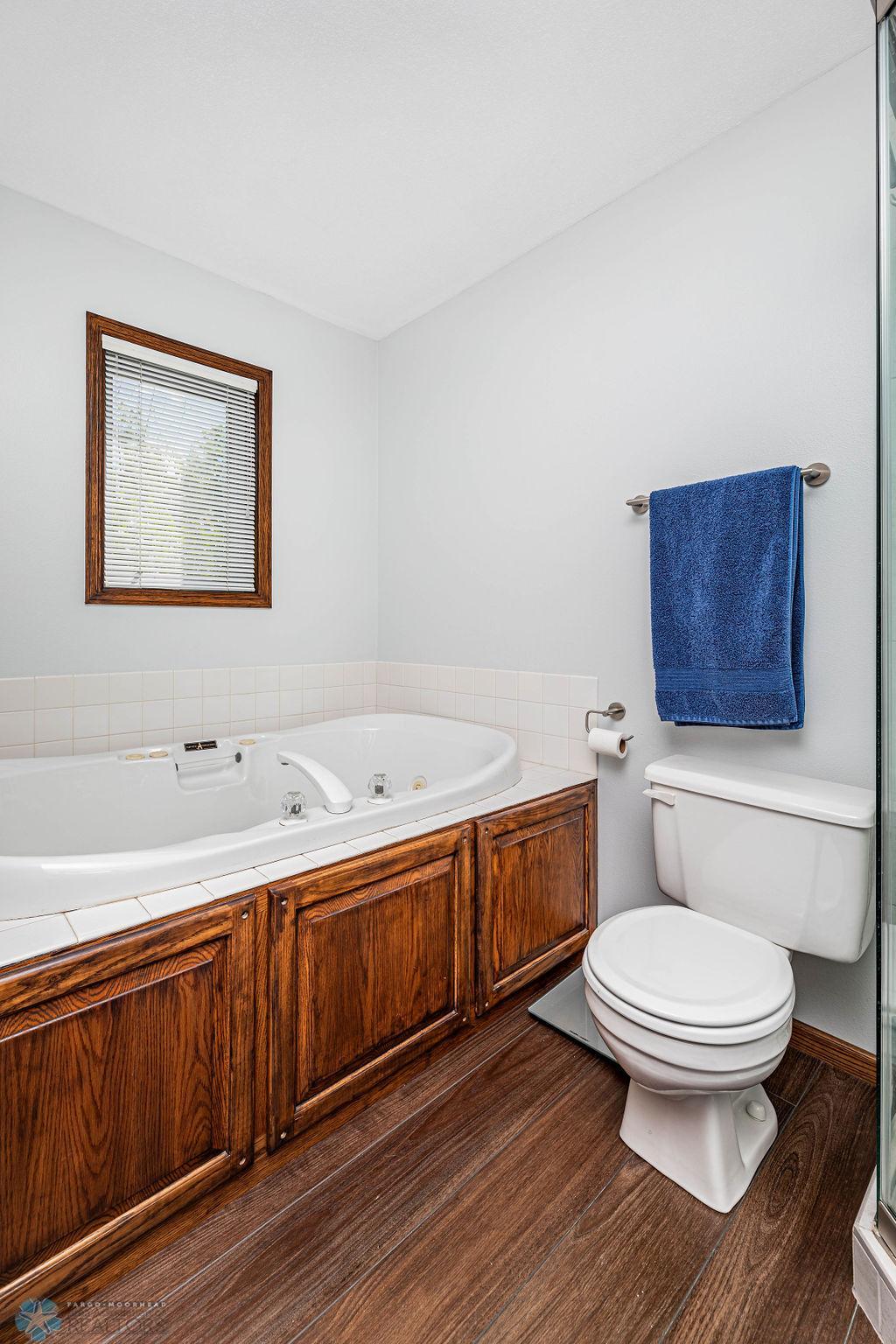 Primary Bath with Jetted Tup