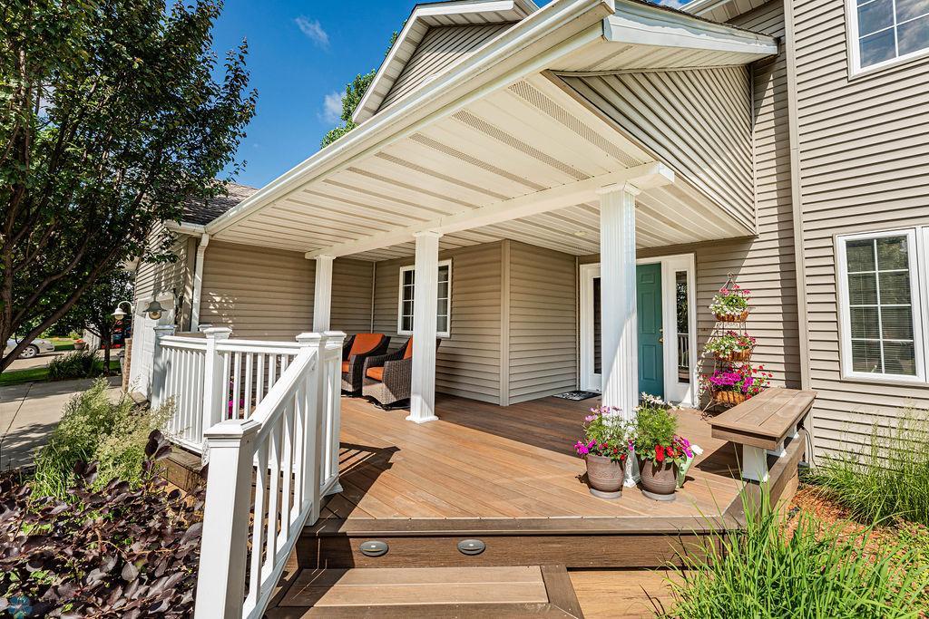 Large Covered Front Porch