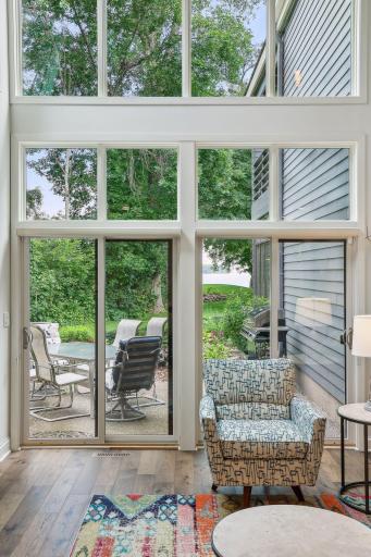 new windows to see that beautiful lake view