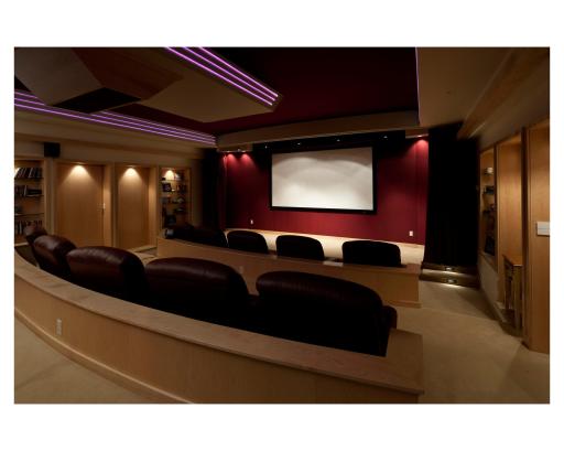 Your 15 seat movie theater on the lower level of Mary Hill will make some cinemas jealous