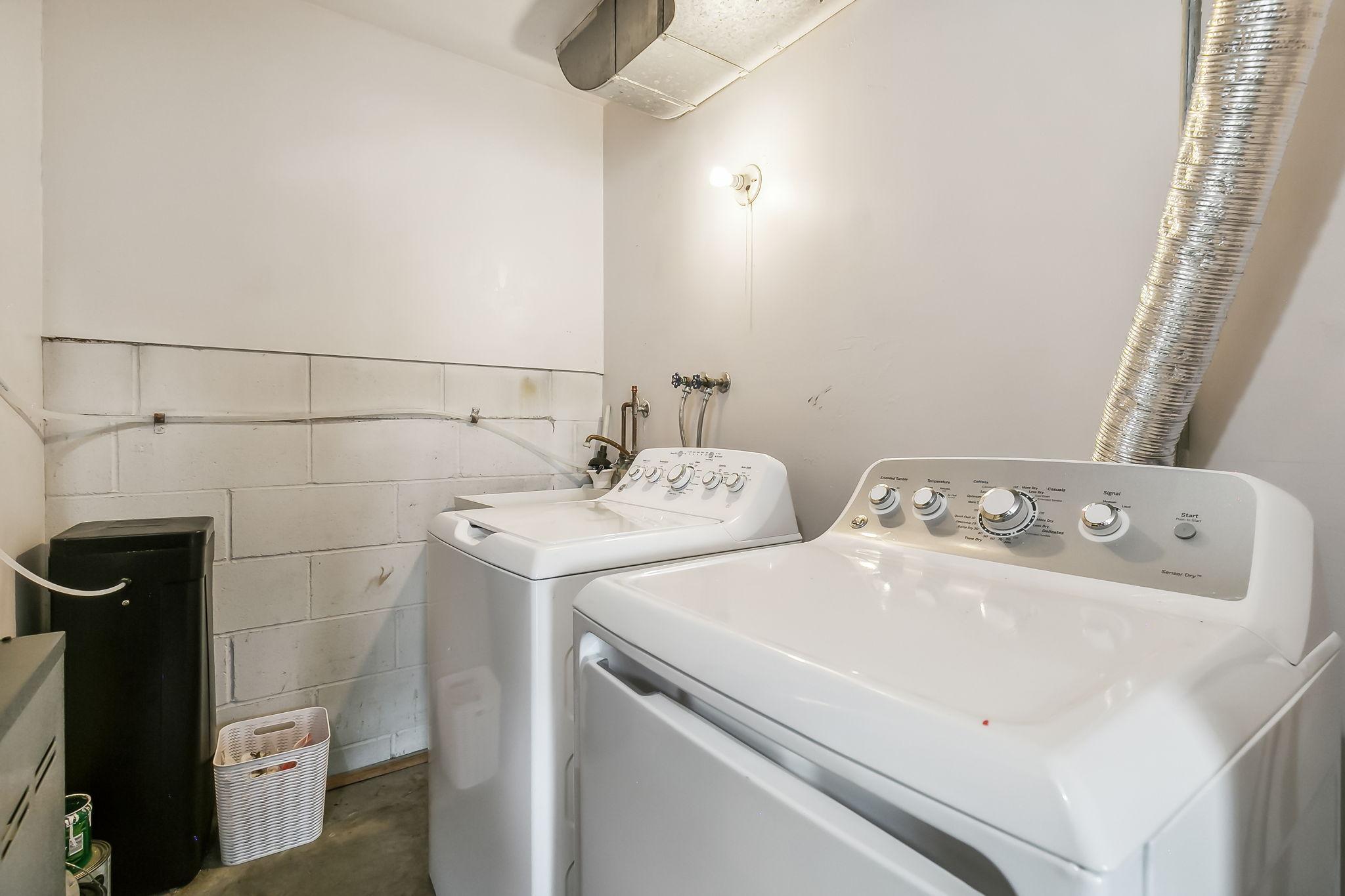 New washer and dryer!