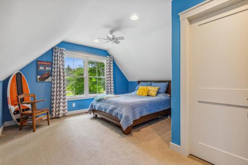 Second upper level bedroom with walk-in-closet