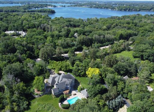 North to South Aerial towards Lake Minnetonka