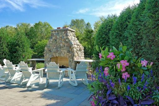 Outdoor Fireplace
