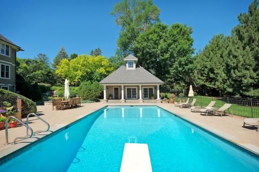 Pool and Pool House