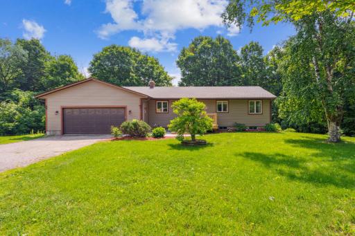 Welcome to this inviting 3 bed, 2 bath home on acreage just outside of River Falls!