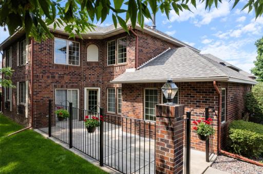 Beautiful and stately brick facade welcomes you home!