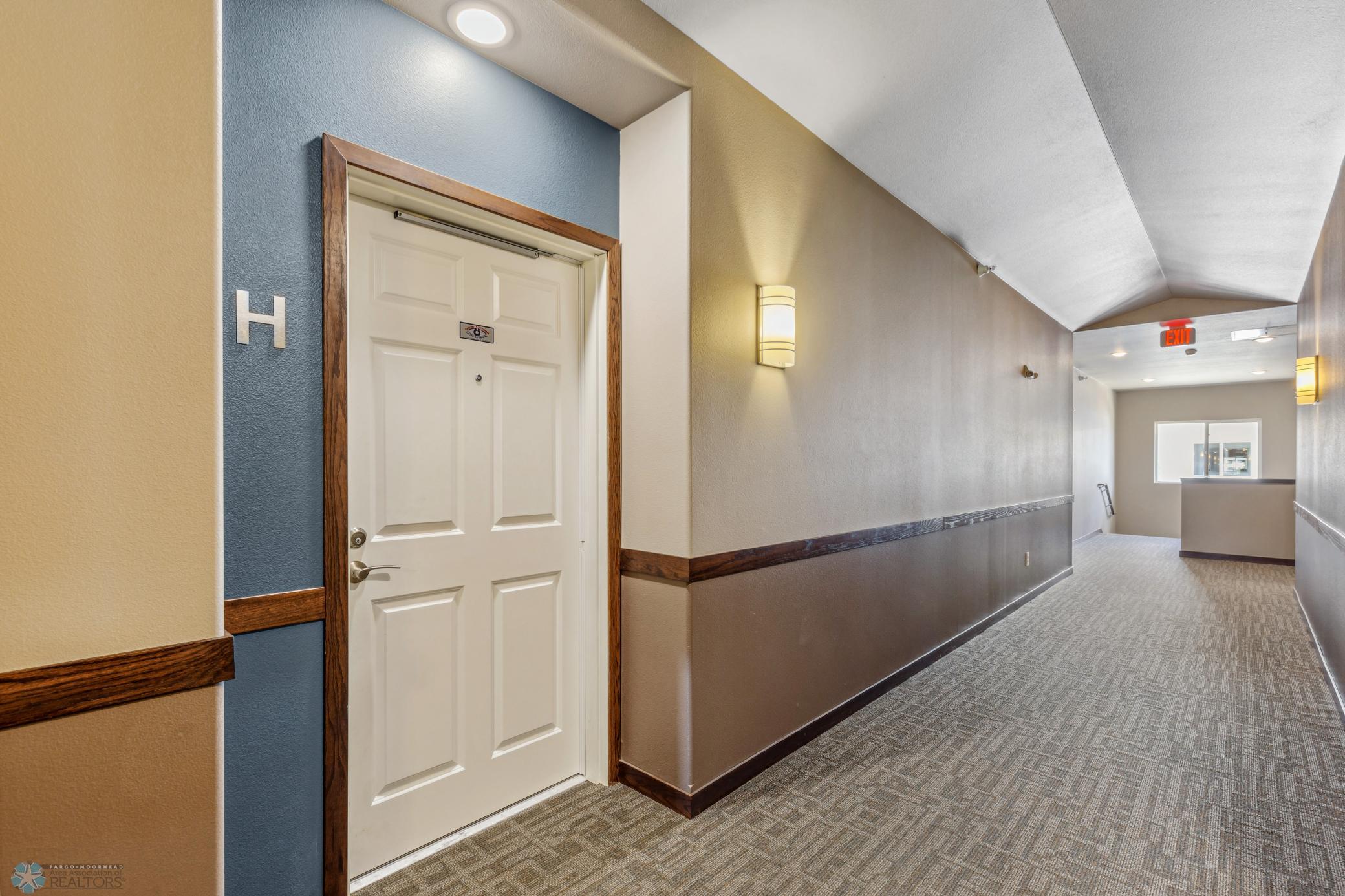 ENTRANCE TO UNIT