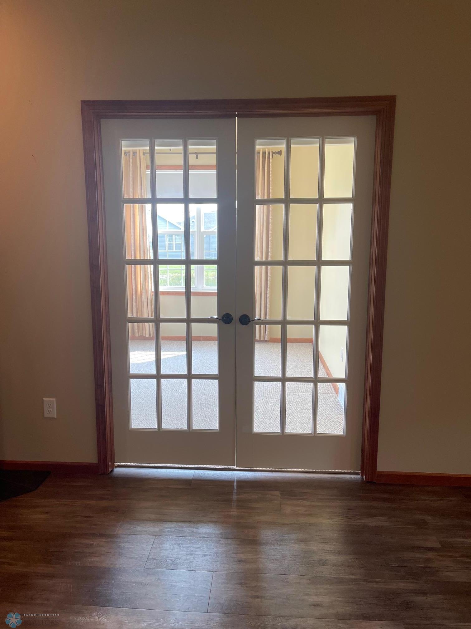 Doors to Sunroom