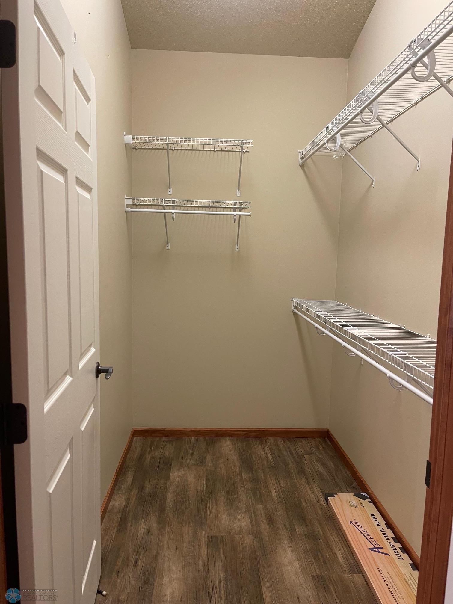 Master walk in closet