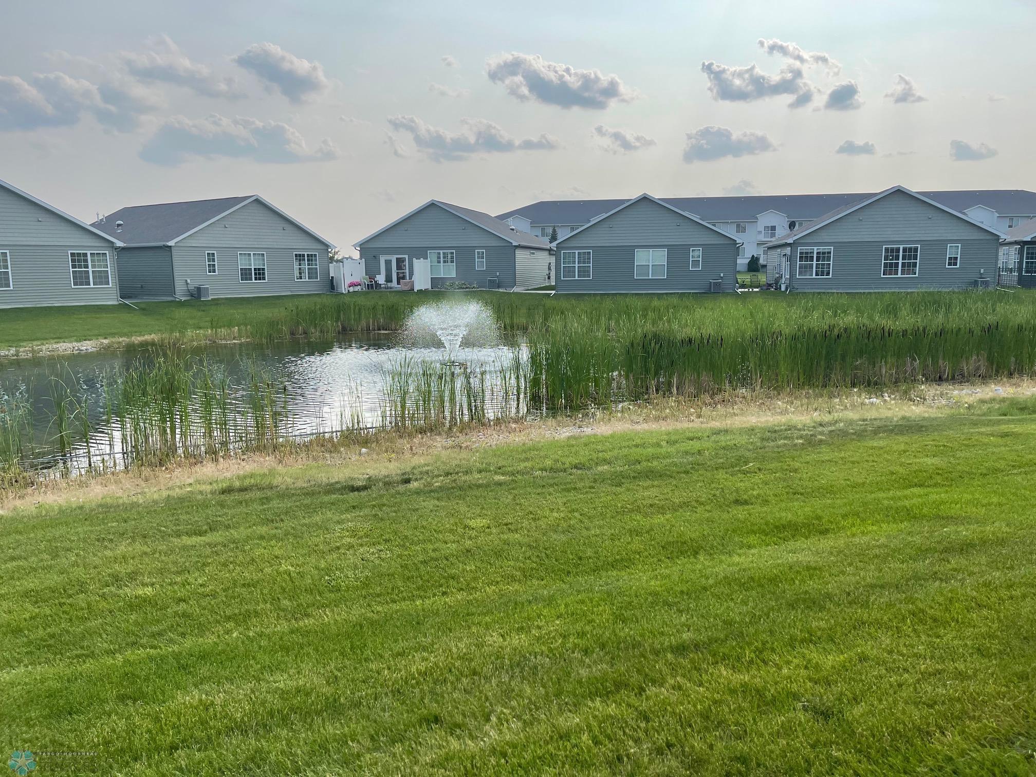 Pond on South side of home