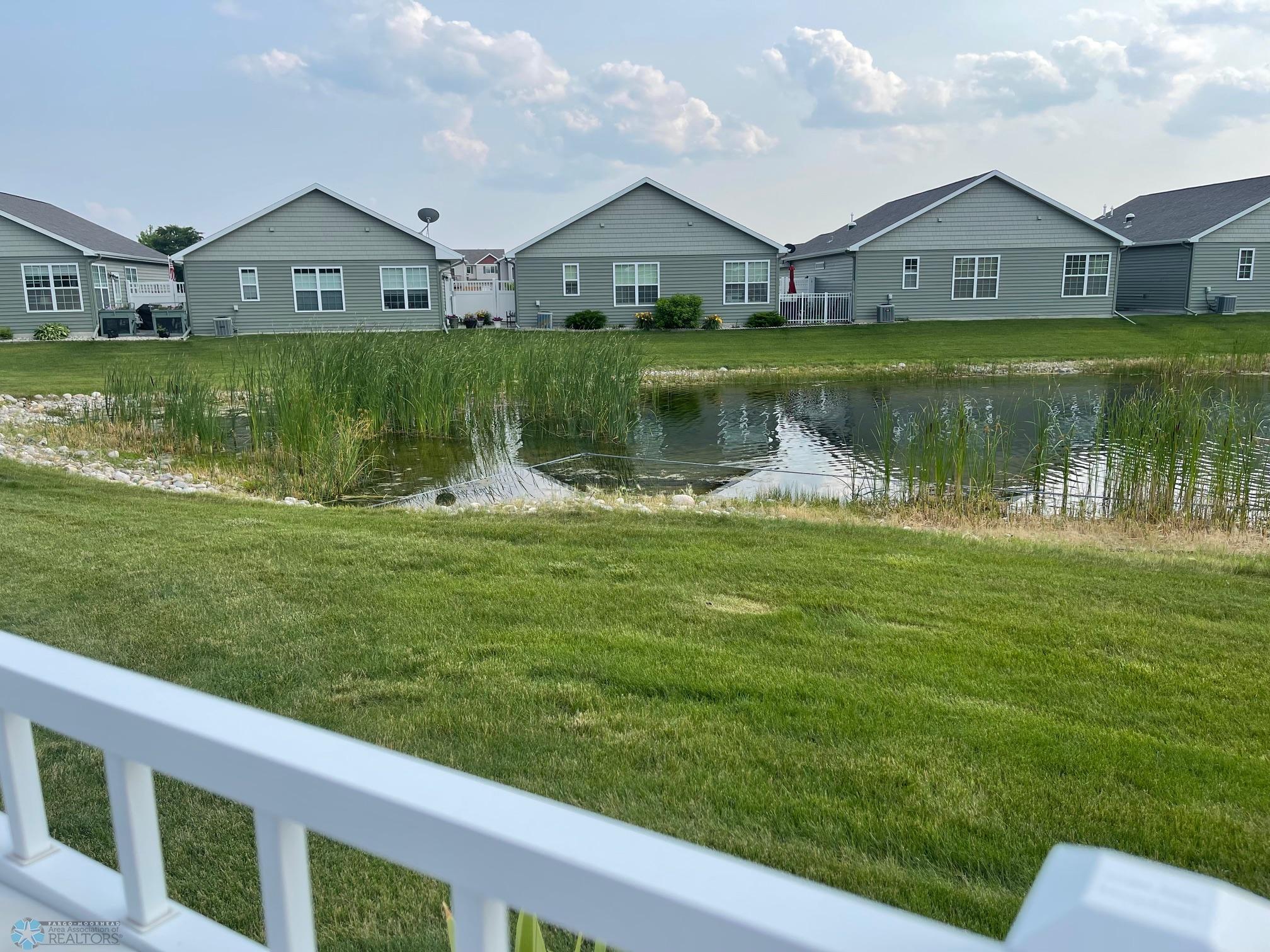 Pond on South side of home