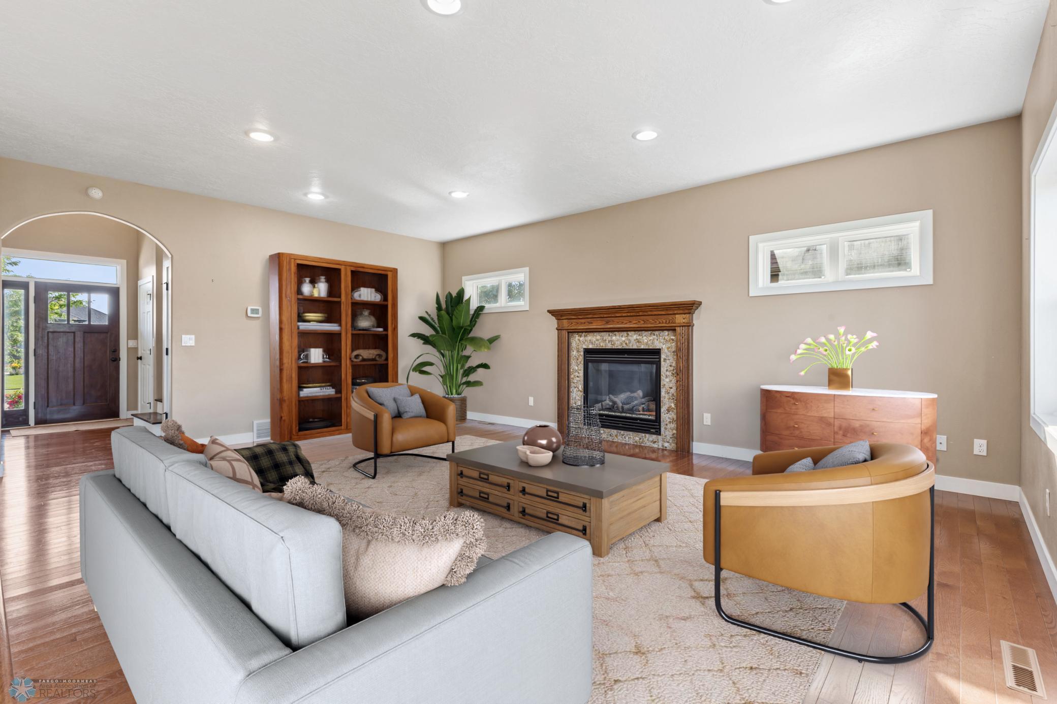 Living Room - Virtually Staged