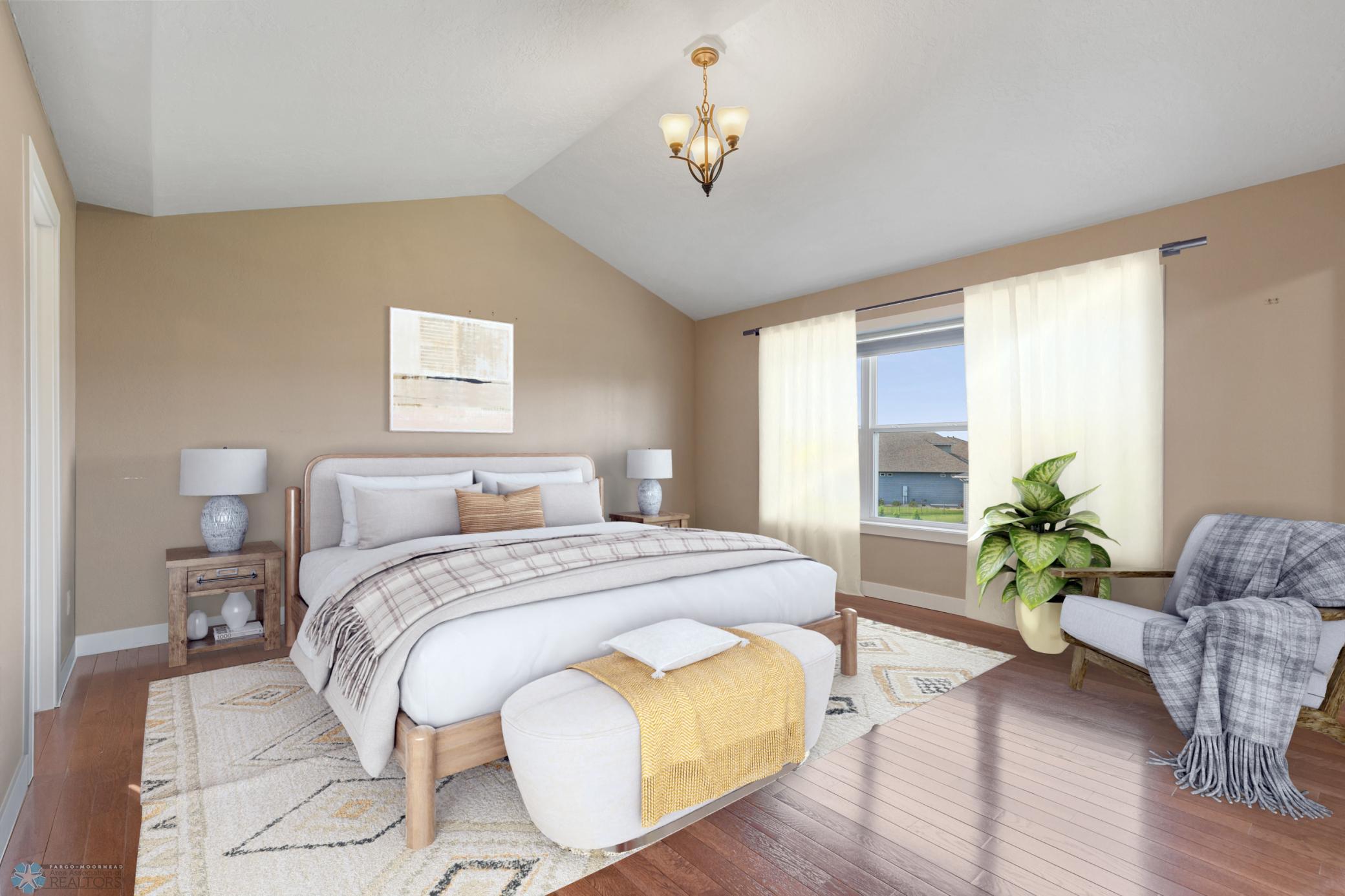 Primary Bedroom - Virtually Staged