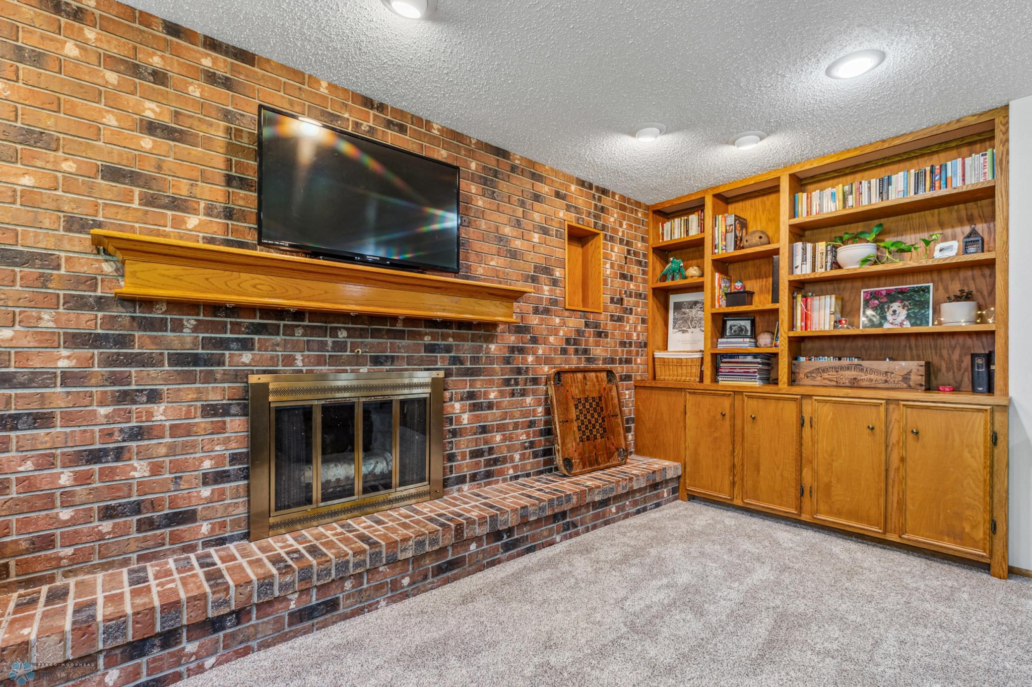 Woodburning Fireplace