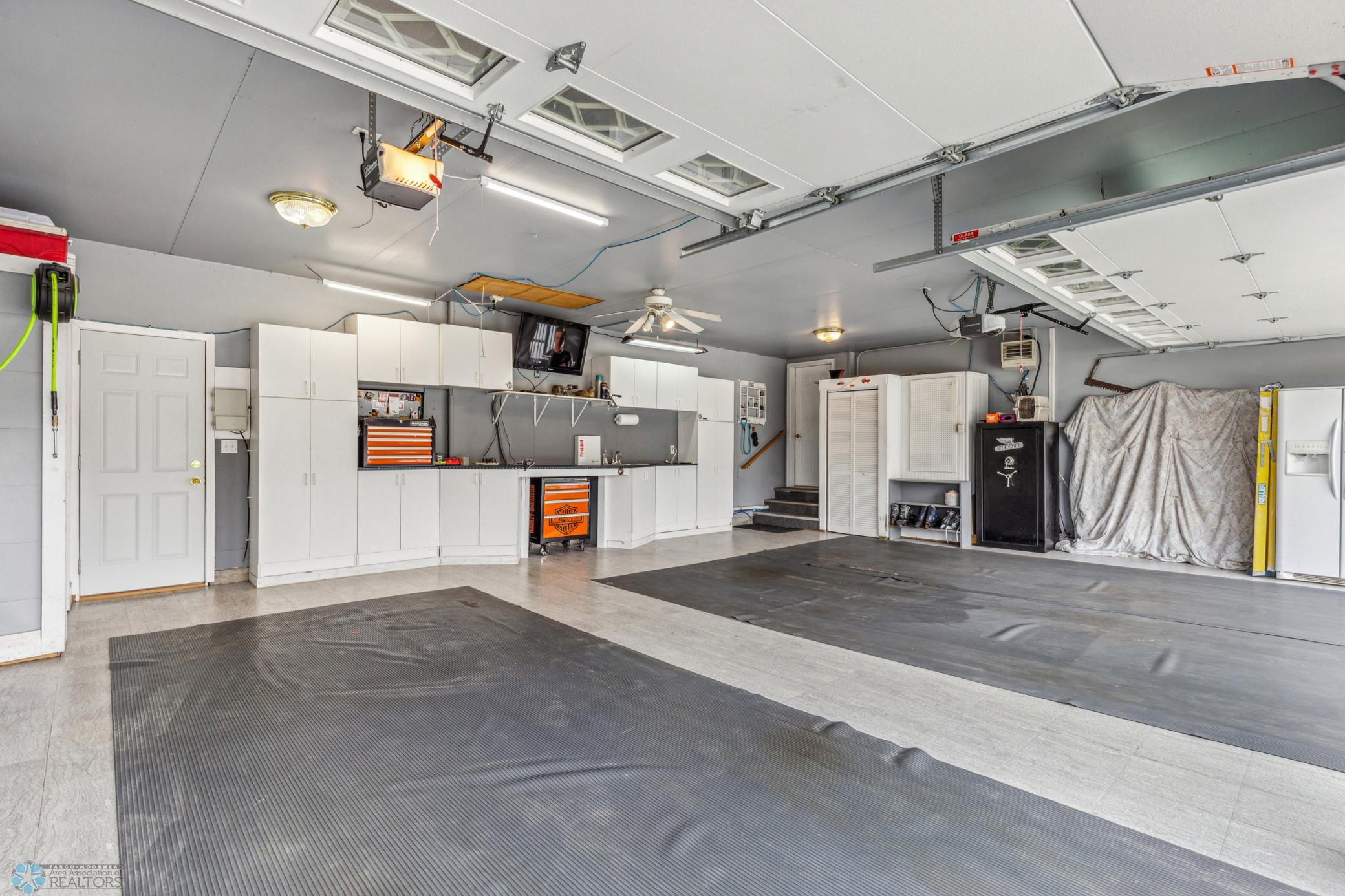 Garage - finished, heated and clean!